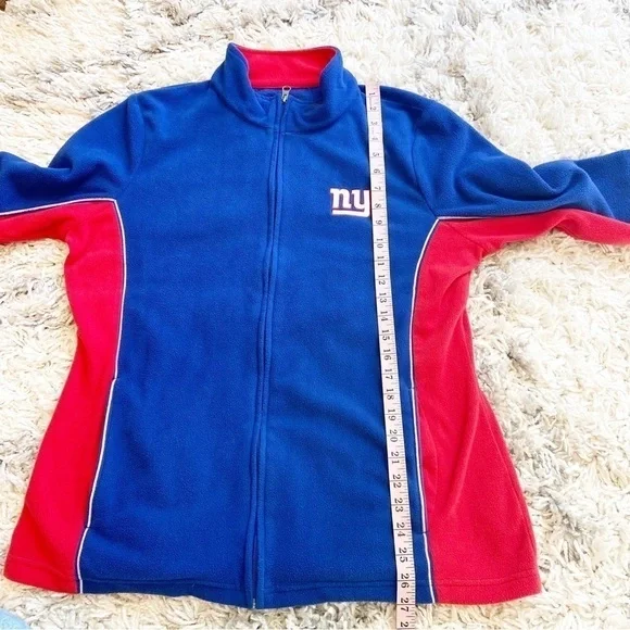 NFL | Offical New York Giants Full Zip Fleece Size XL - Picture 7 of 7